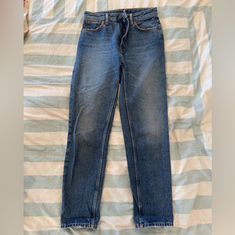 Nudie Jeans breezy britt in mali bloom wash